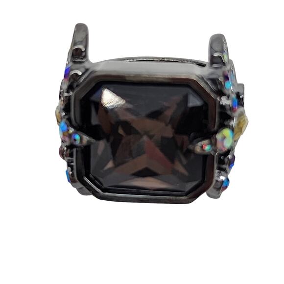 Marc by Marc Jacobs Ring Lot Black Ring and Gold Art Deco Rings - Picture 3 of 6